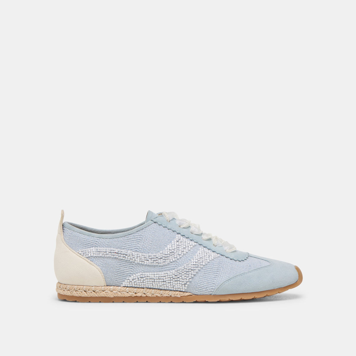 DREAM BEAD SNEAKERS BLUE MULTI BURLAP